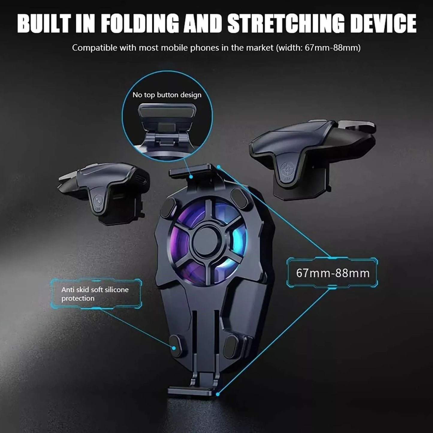 Acessório para controle de jogos portátil
