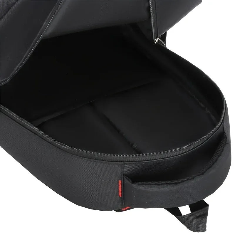 Mochila Casual Impermeável de Grande Capacidade, Mochila Ajustável para Computador