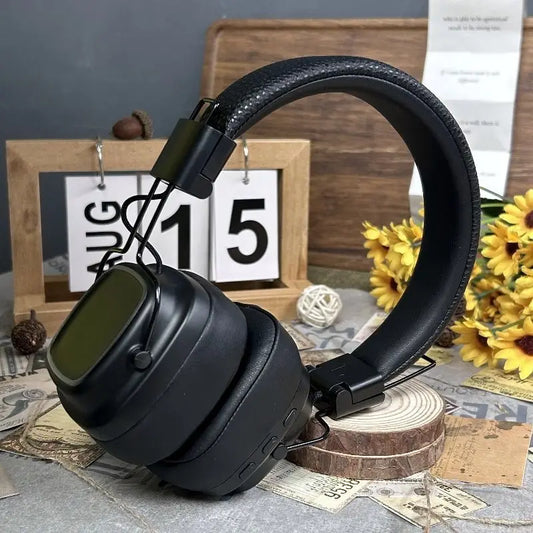 Head-mounted Headphones Wireless Bluetooth Earphones With Mic Headset Noise Cancelling Fone Gamer Stereo Sounds Free Shipping