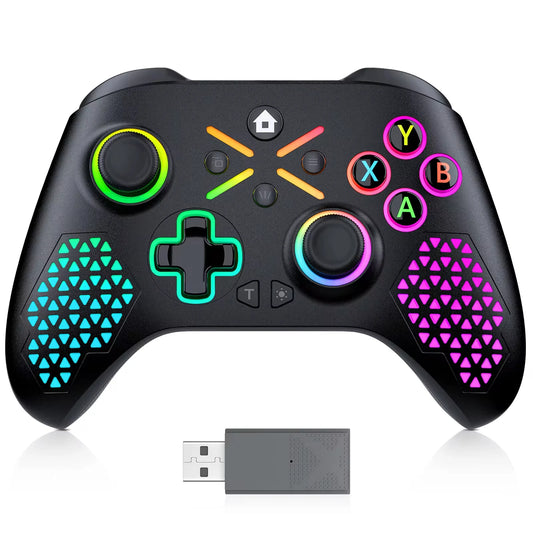 Controle para jogos giroscópio fr 6 rixos s/fio (Xbox One ,Xbox Seris S ,Xbox Series X Console Win 7 8 10 Dual Vibra)