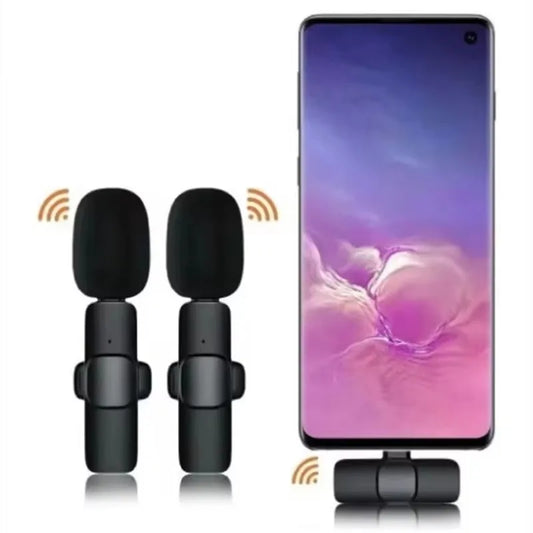 Microfone tipo C sem fio