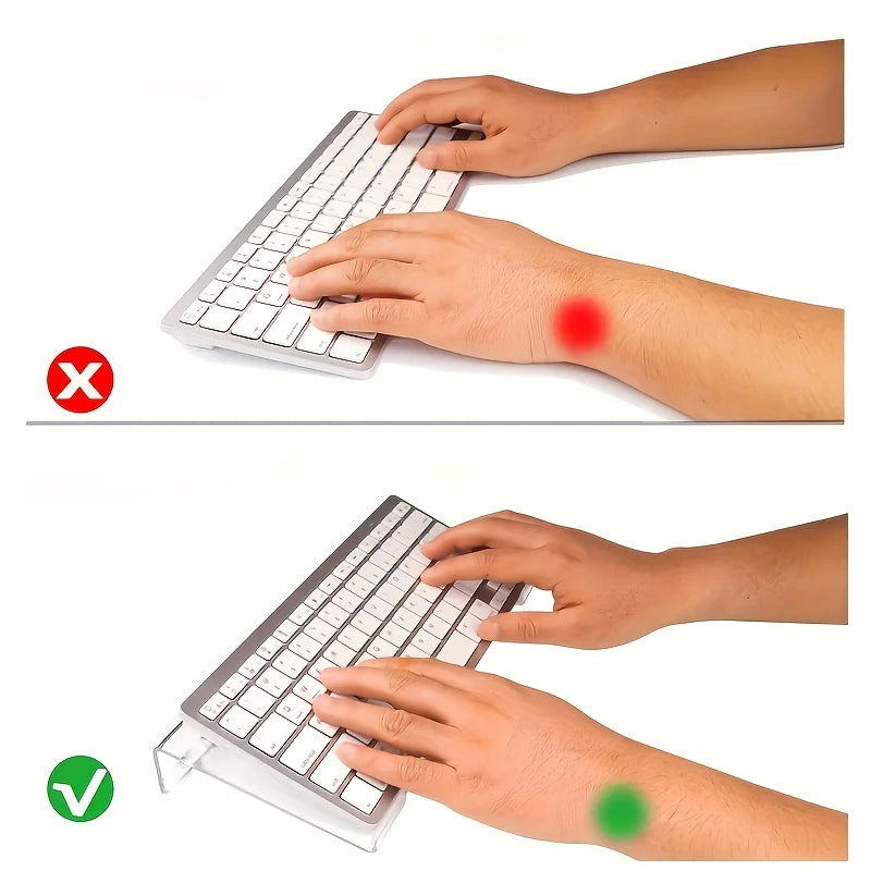 SUPORTE PARA TECLADO EM ACRILICO