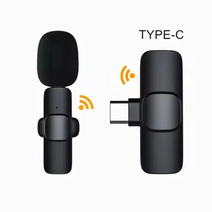Microfone tipo C sem fio