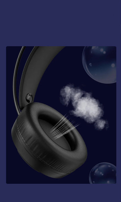 Fone de ouvido profissional para jogos LDON L523 com fio, microfone LED e plugue USB, adequado para vários dispositivos, laptop e desktop