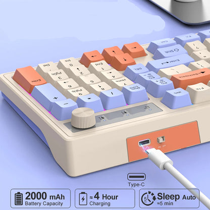 Teclado Dual Bluetooth / Wireless Keyboard RGB