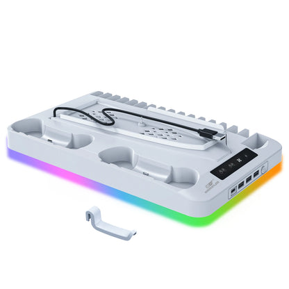 Suporte de resfriamento GAMINJA P58 RGB para console PS5 Slim