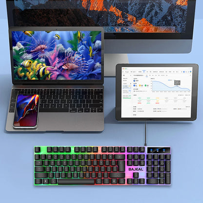 Teclado Mecânico RGB Gamer USB