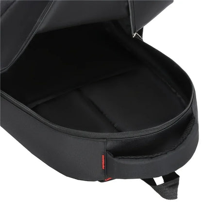 Mochila Casual Impermeável de Grande Capacidade, Mochila Ajustável para Computador