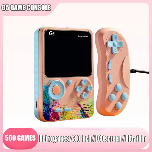 Mini console gamer - com 500 jogos clasicos