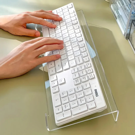 SUPORTE PARA TECLADO EM ACRILICO