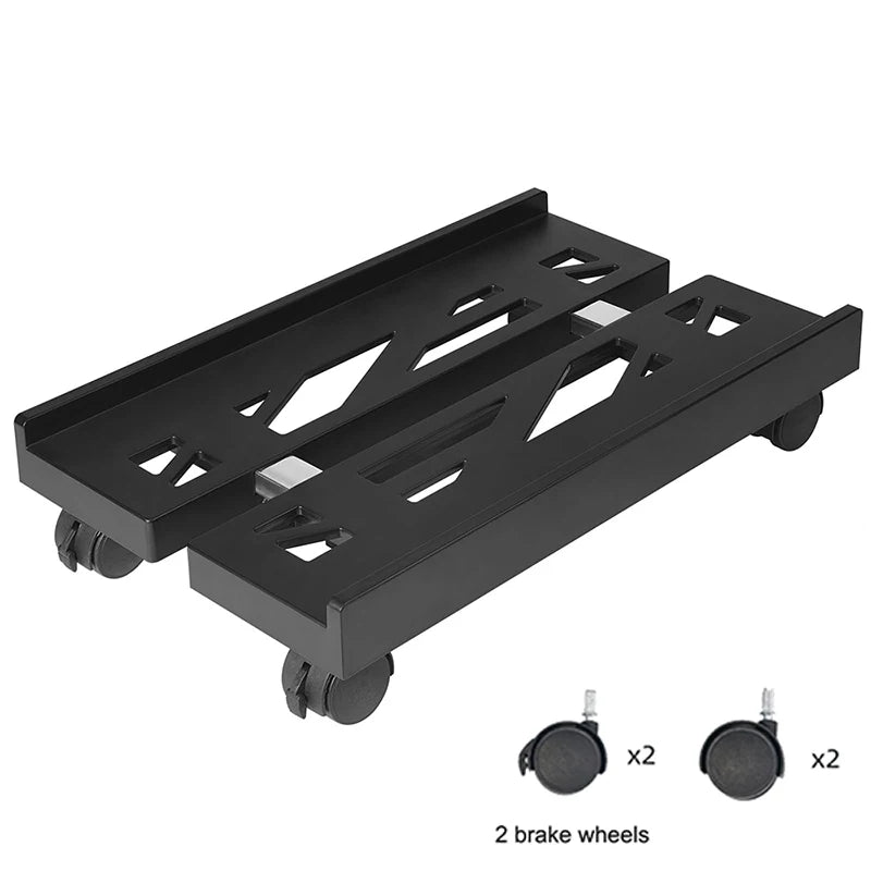 SUPORTE AJUSTÁVEL PARA CPU COM RODAS