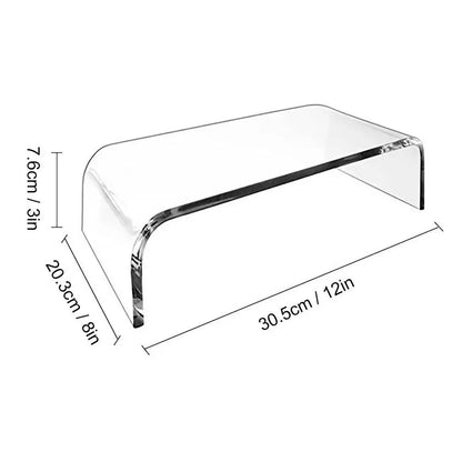 SUPORTE DE MESA EM ACRILICO PARA MONITOR