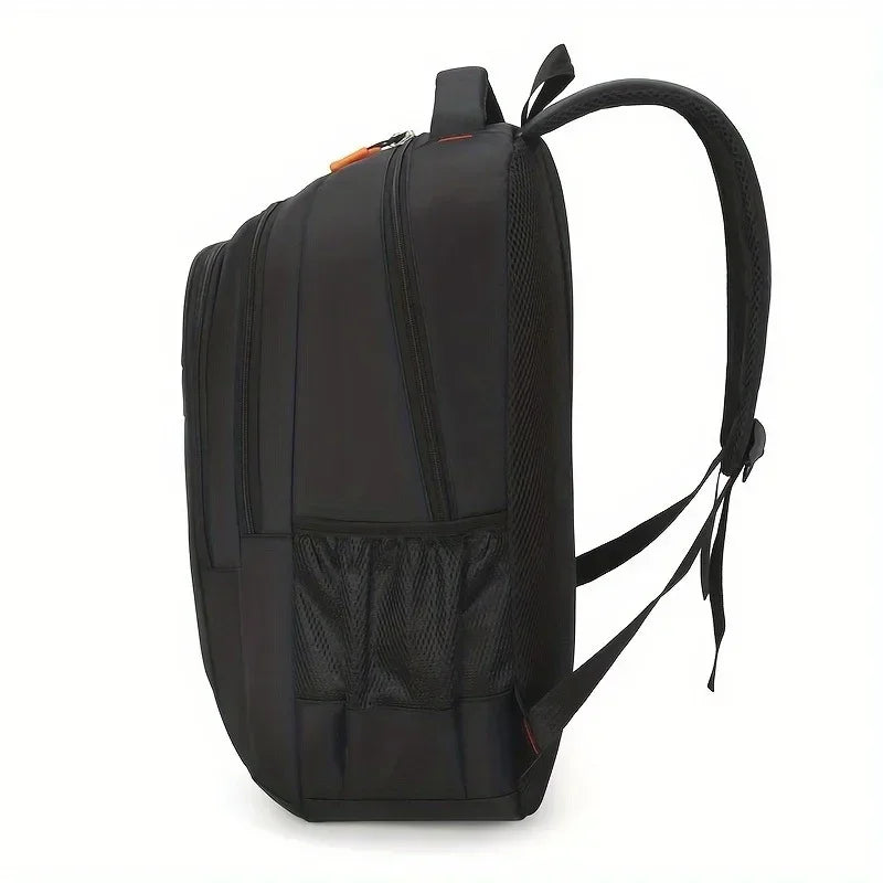 Mochila Casual Impermeável de Grande Capacidade, Mochila Ajustável para Computador