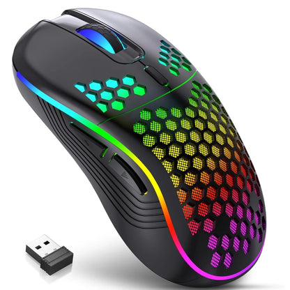Mouse RGB 2.4G Wireless RGB  recarregável