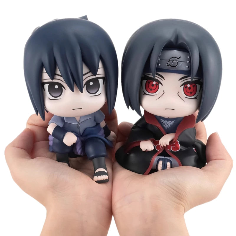 Miniaturas Fofas Naruto: Decore seu Carro e Ambientes com Kakashi, Sasuke e Itachi