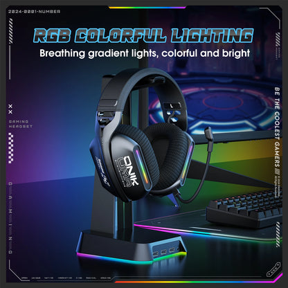 Fone de ouvido  ergonômico ONIKUMA GT808 Gamer5.3 Wireless para PC PS5