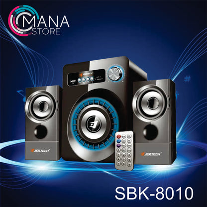 Caixa de Som SBK-8010JERTECH Professional com controle remoto