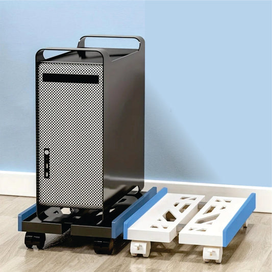 SUPORTE AJUSTÁVEL PARA CPU COM RODAS