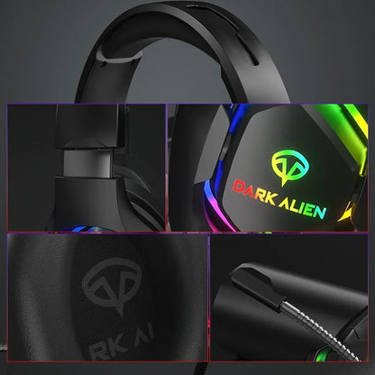 Fone de ouvido gamer para PC/PS4/PS5 USB