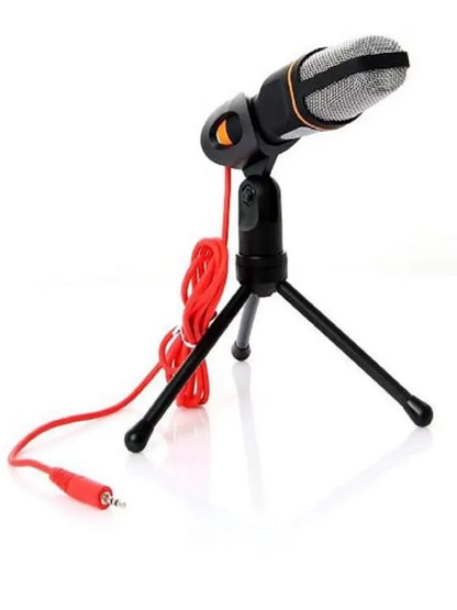 Microfone com suporte Profissional  (compatível com PC)