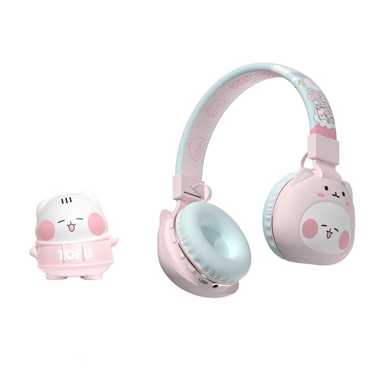 Fones de ouvido sem fio bluetooth 85db, eletrônicos portáteis, fone de ouvido com orelha de gato, fone de ouvido para xiaomi