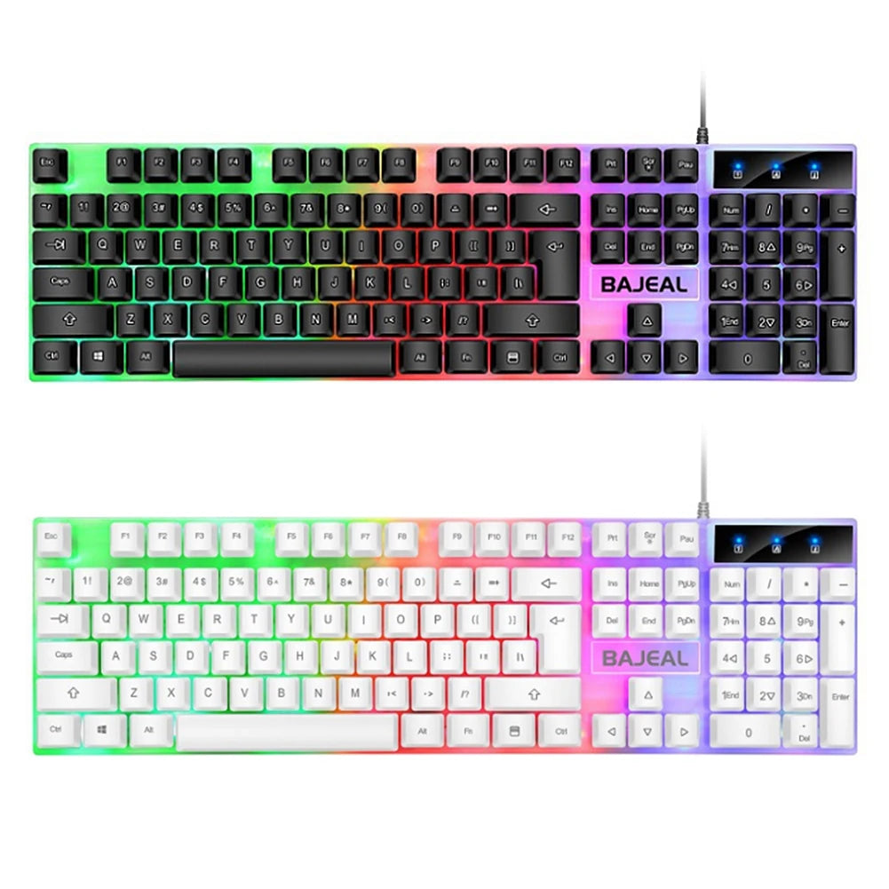 Teclado Mecânico RGB Gamer USB