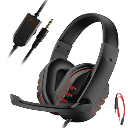 Fone de ouvido Gamer c/ microfone para Xbox PS4 PC