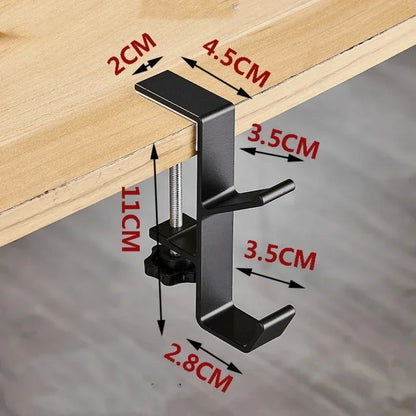 GANCHO DE BORDA DE MESA AJUSTÁVEL