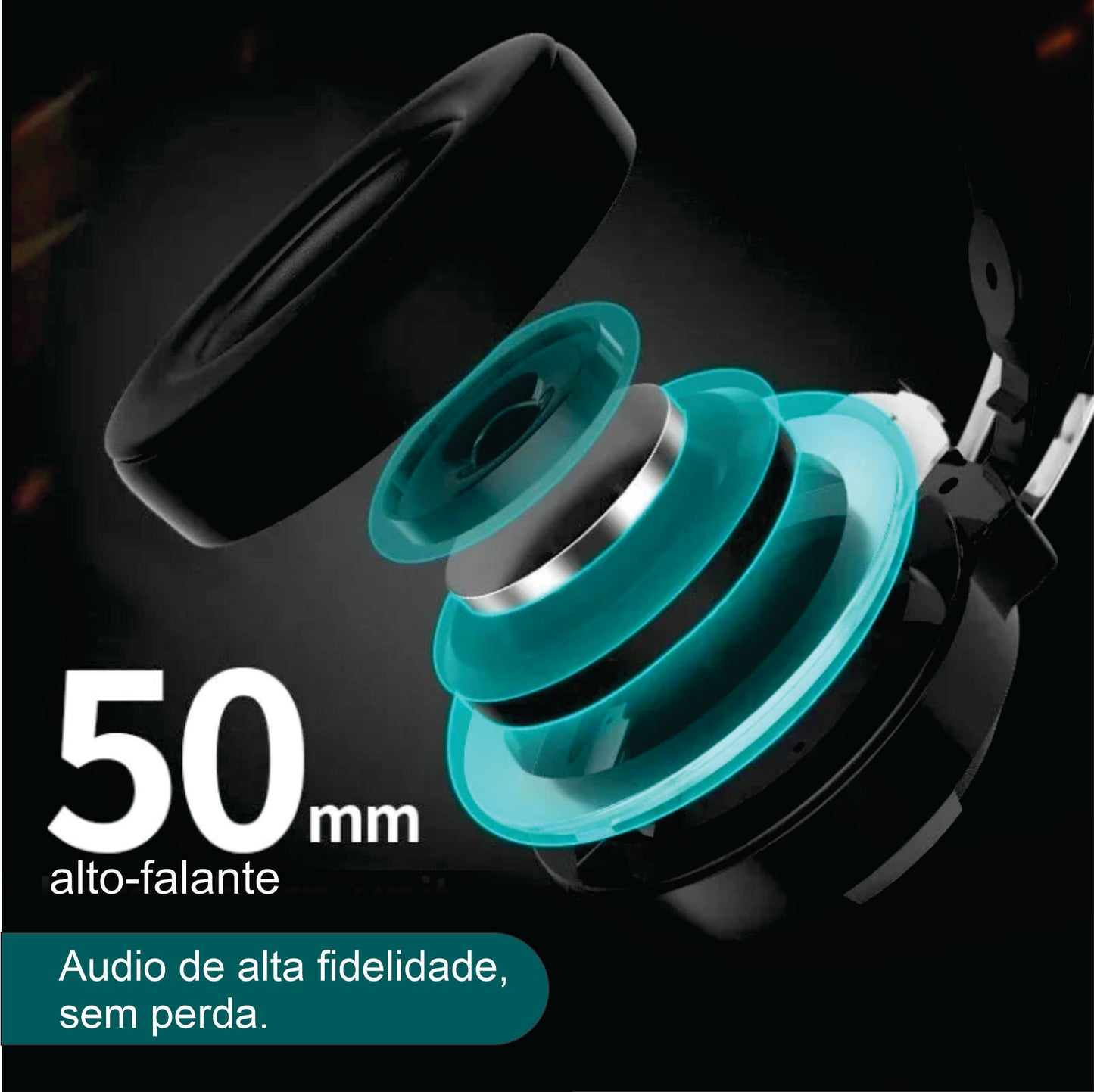 Ha gamer RGB com fio para PC PS4, com microfone HD flexível de 3,5 mm para Xbox PS5 Switch, jogos de computadorrofissional