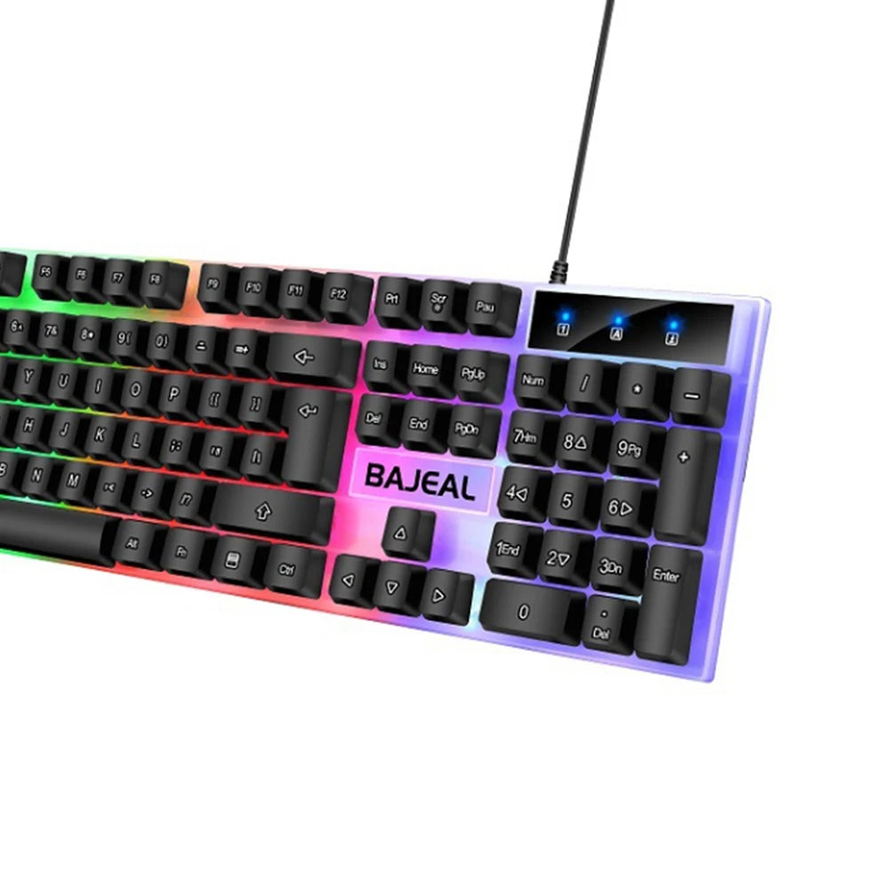 Teclado Mecânico RGB Gamer USB