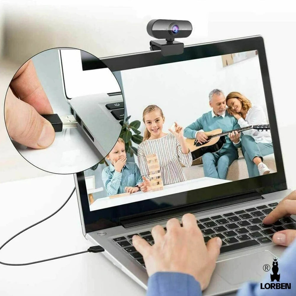 WEBCAM 180p com microfone embutido  (Para Computador)