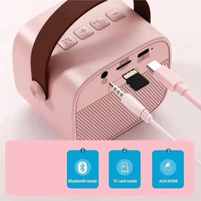 CAIXA DE SOM COM MICROFONE SEM FIO  (Bluetooth)