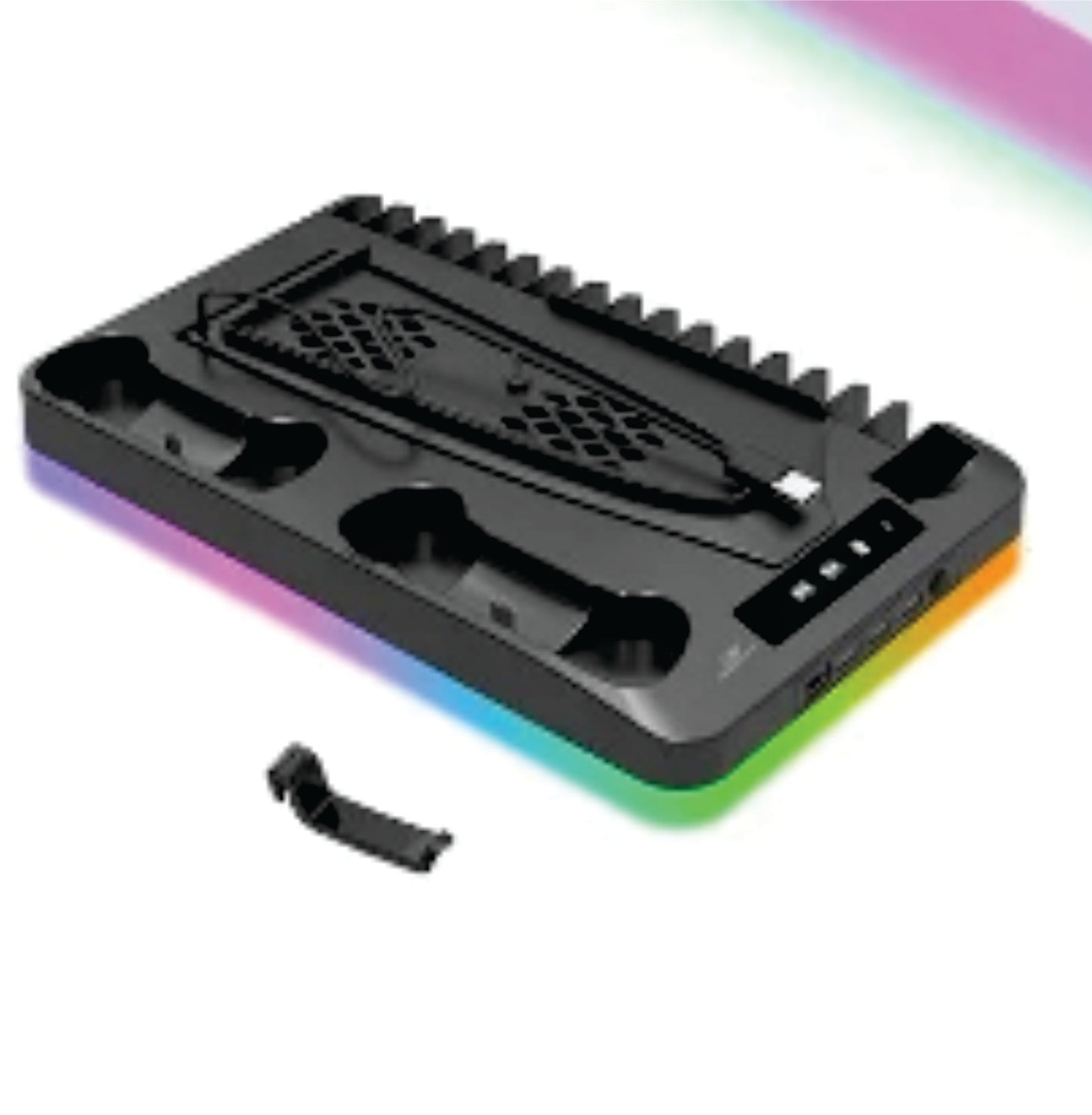Suporte de resfriamento GAMINJA P58 RGB para console PS5 Slim